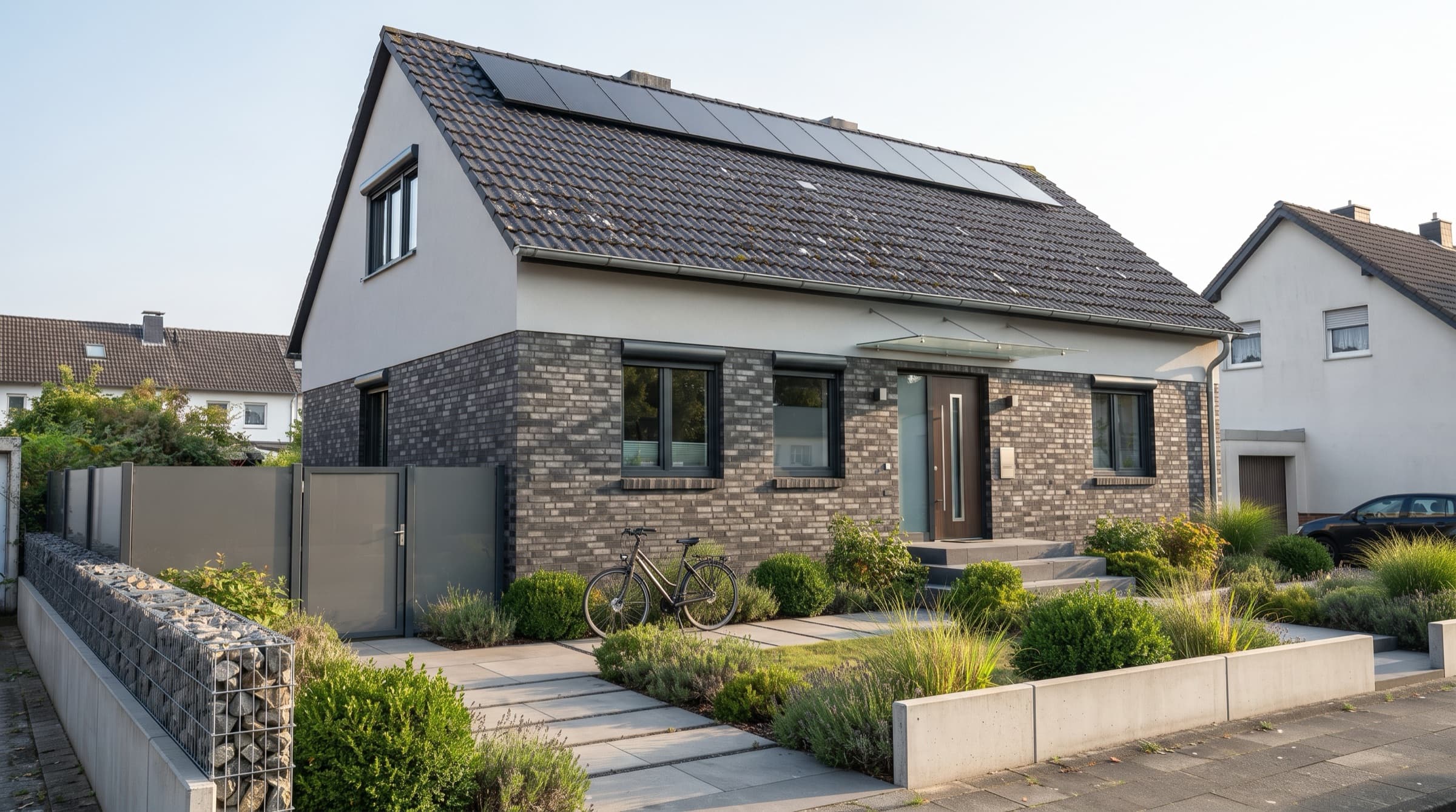 Fassade, Einfamilienhaus (Nachher)